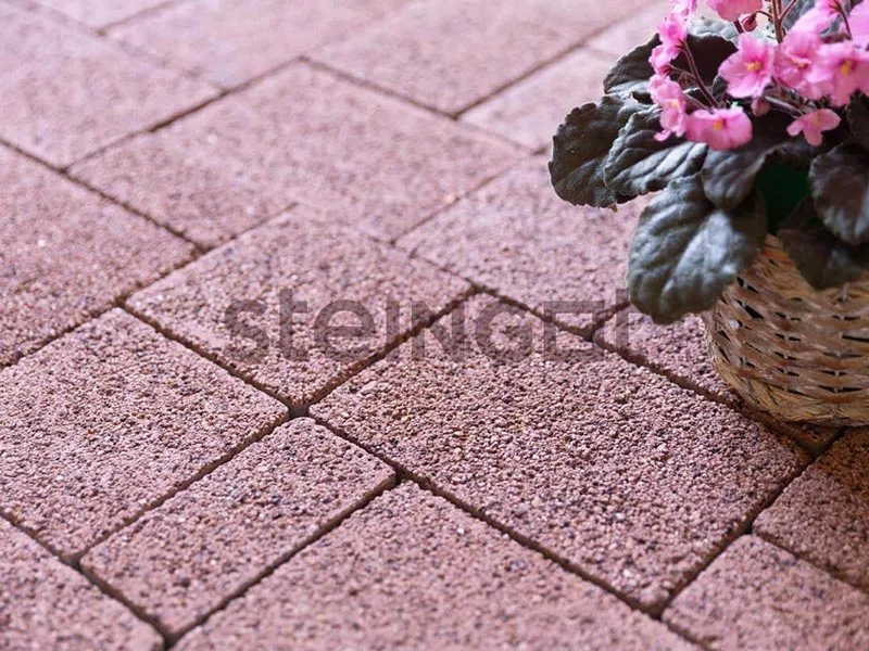 Тротуарная плитка Бавария, Stone Mix Роса Сардо, 60 мм