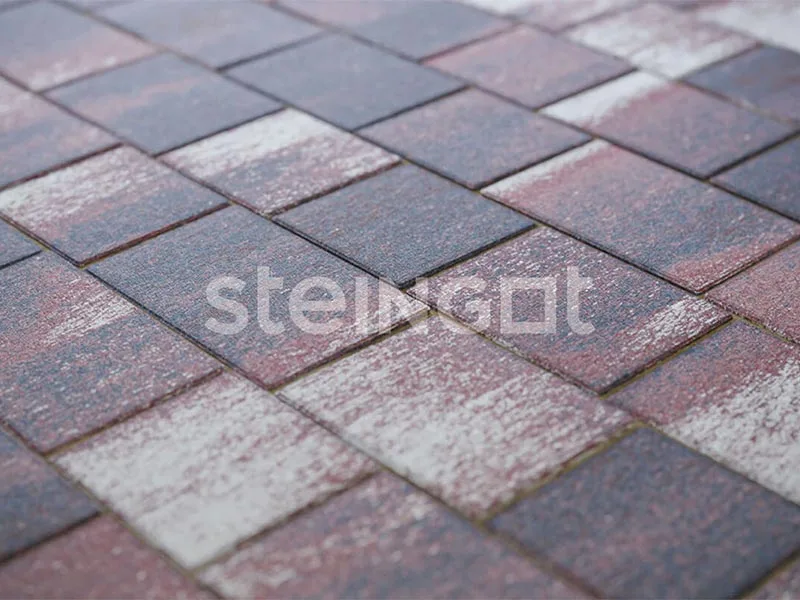 Тротуарная плитка Новый город, Color Mix Аметист, 60 мм