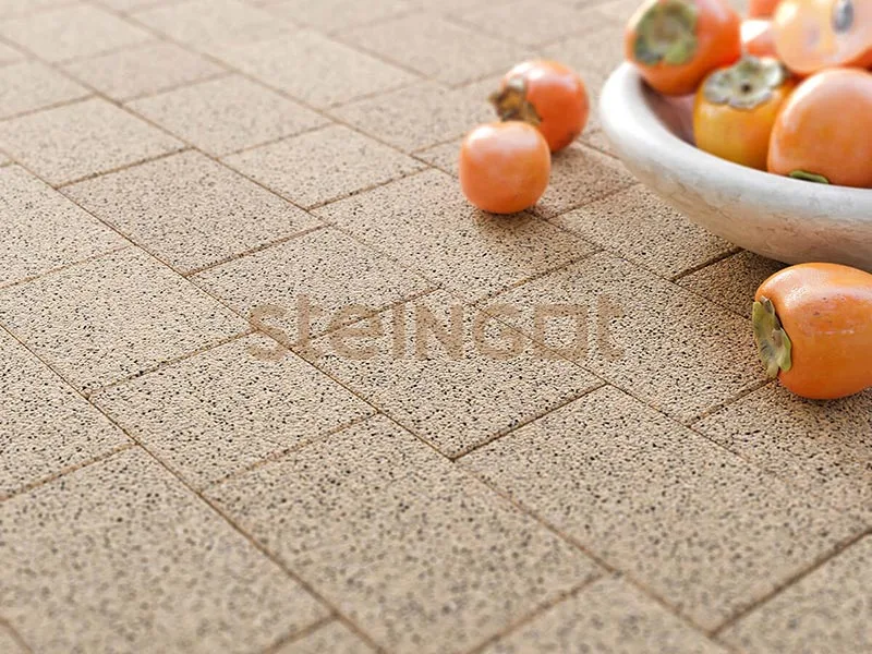 Тротуарная плитка Новый город, Stone Mix Карамелло, 60 мм