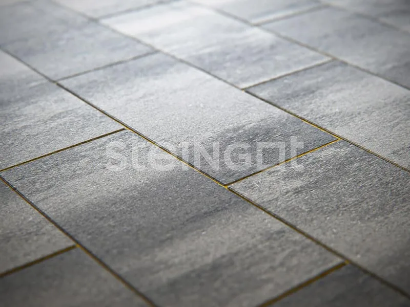 Тротуарная плитка Плита 600×300, Color Mix Штайн Сильвер, 80 мм