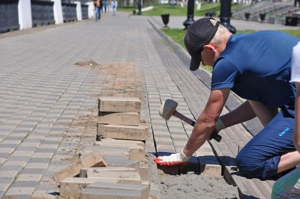 Ремонт тротуарного покрытия